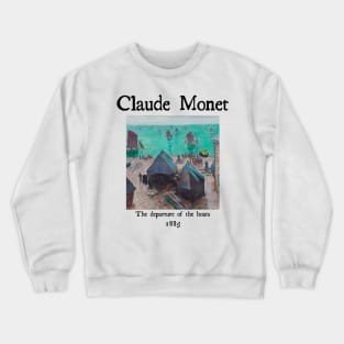 The departure of the boats Crewneck Sweatshirt